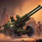 Artillery Guns Destroy Tanks MOD APK 1.63.378 Unlimited Money