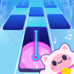 Cat Piano Tiles Rhythm Games MOD APK 0.1.7 Unlimited Money