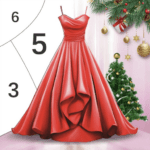 Gown Color by Number Book MOD APK 1.2.1 Unlimited Money