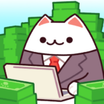 Office Cat Idle Tycoon Game MOD APK 1.0.20 Unlimited Money