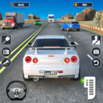 Real Highway Car Racing Games MOD APK 3.43 (Unlimited coins)