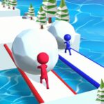 Snow Race 3D Ice Bridge Run MOD APK 1.0.5 Unlimited Money