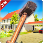 Virtual House Destruction Sim MOD APK 1.8 Unlimited Money